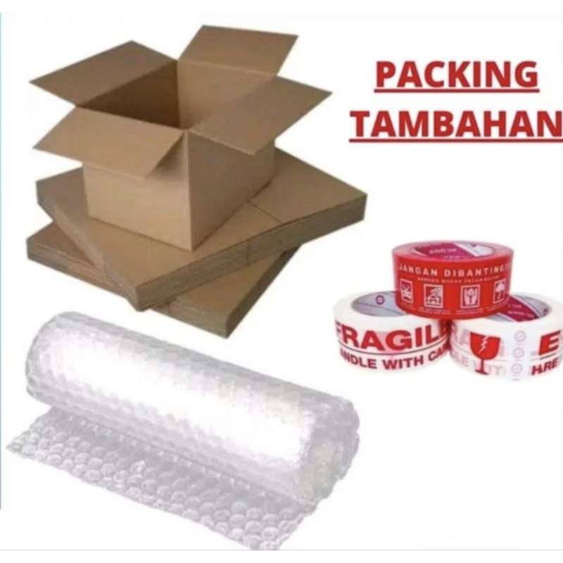 

TAMBAHAN PERLENGKAPAN PACKING AGAR LEBIH AMAN SAMPAI TUJUAN KARDUA BUBBLE FRIGALE
