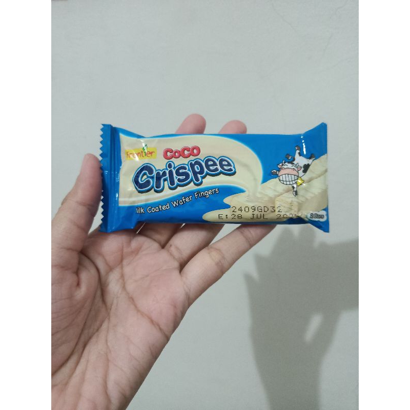 

FRONTIER COCO CRISPEE MILK COATED WAFER FINGERS (1PCS)