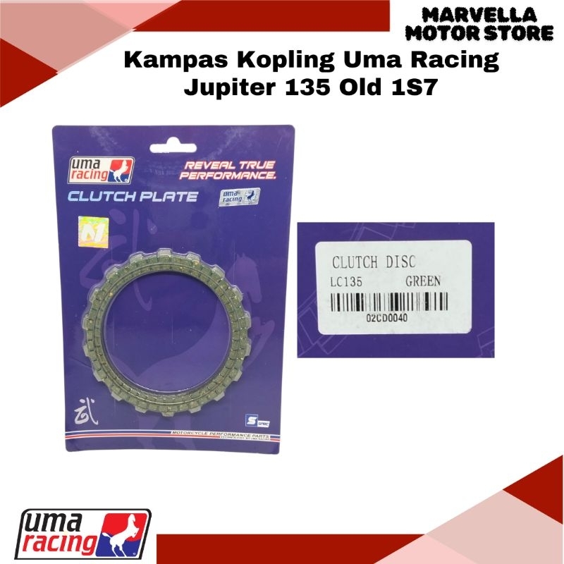 Kampas Kopling Uma Racing Jupiter MX 135 Old 1S7