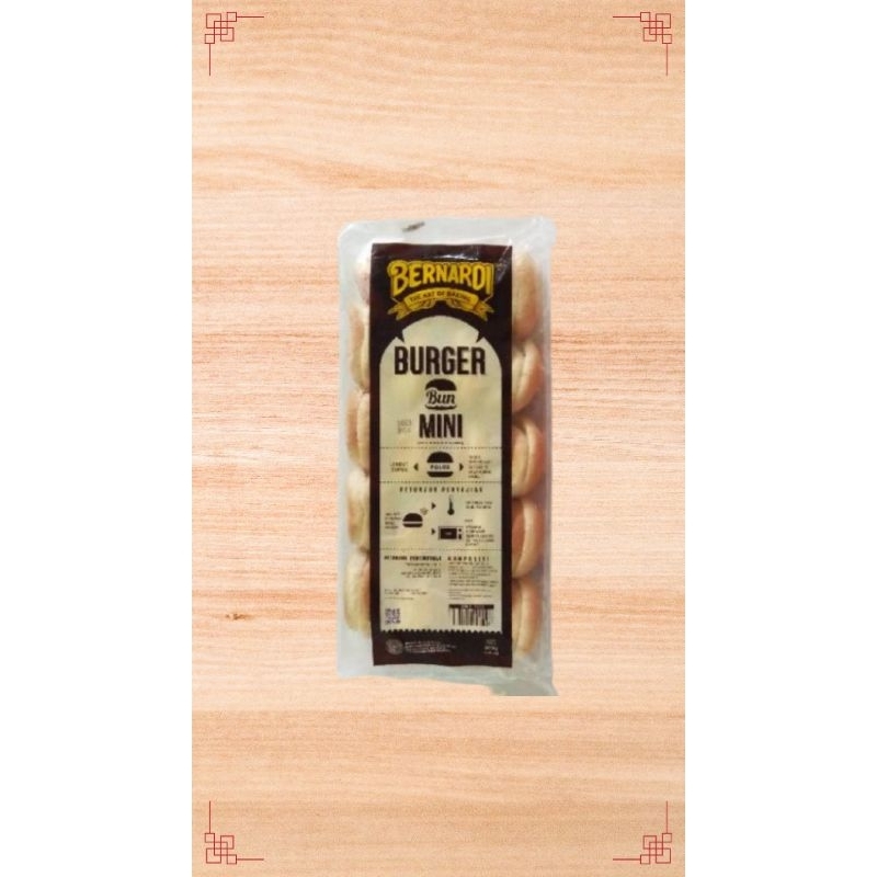 

FROZEN FOOD ROTI BURGER BERNARDI MINI ISI 20