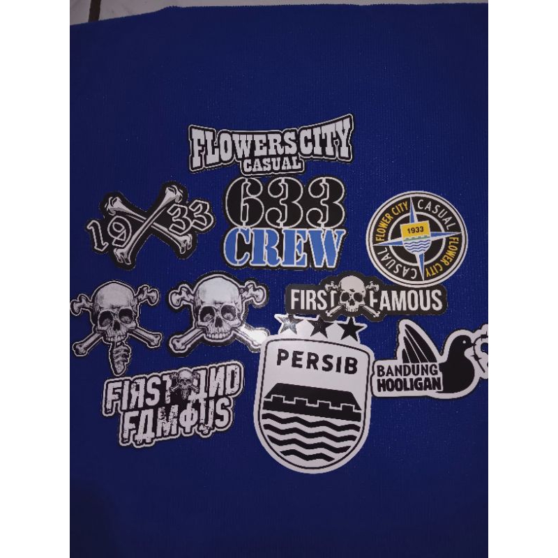 

1 PACK ISI 10 STICKER CASUAL PERSIB BANDUNG