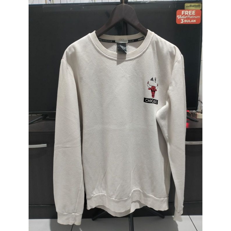 Crewneck adidas x nba chicago bulls