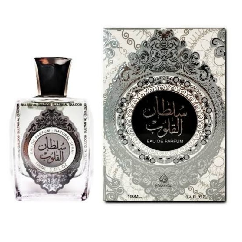 Sultan al quloob silver by Ard al zaafaran perfume EDP 100ml
