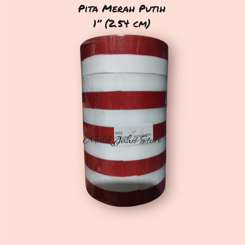 

Pita Merah Putih 1” (2,54 cm)