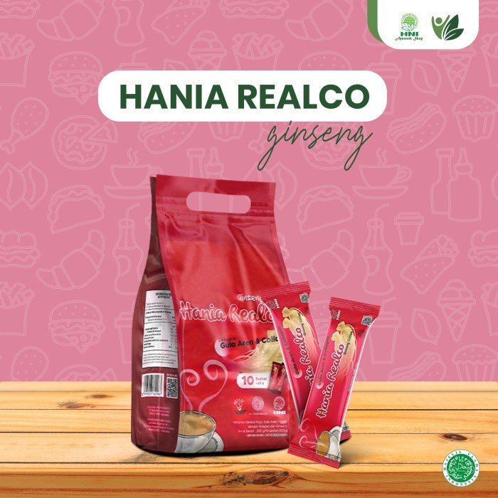 

HNI HPAI Kopi Hania Realco Ginseng Coffee