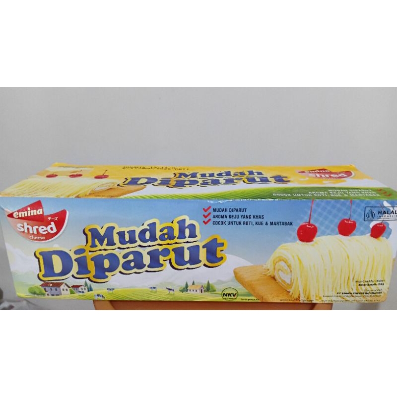 

Keju emina 2kg, mudah di parut