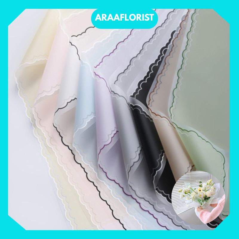 

KB017 KERTAS BUKET BUNGA CELLOPHANE FRAME TRANSPARAN DENGAN MODEL LIST CLOUD AWAN FLORIST