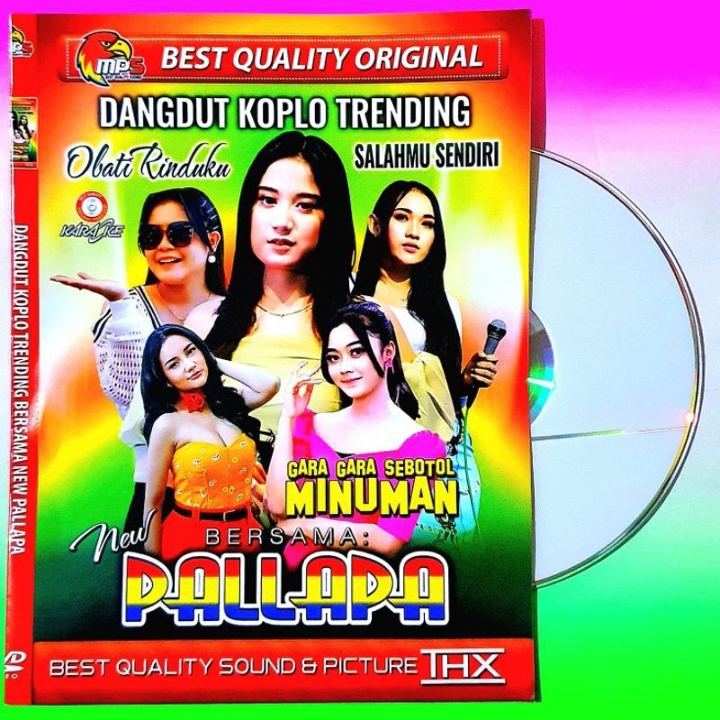 KASET DVD MP5 DANGDUT KOPLO TRENDING - NEW PALLAPA
