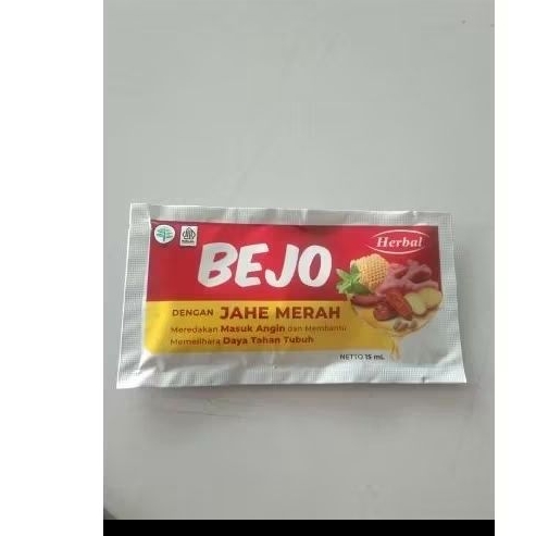 

BEJO JAHE MERAH SACHET 3 PACK (18 sachet)