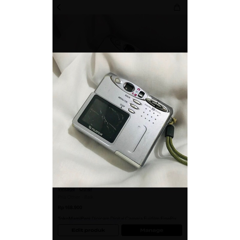 Digicam Digital Camera Fujifilm FinePix 30i Free straps, Mati Total/ Bahan Sercive kondisi mati tota
