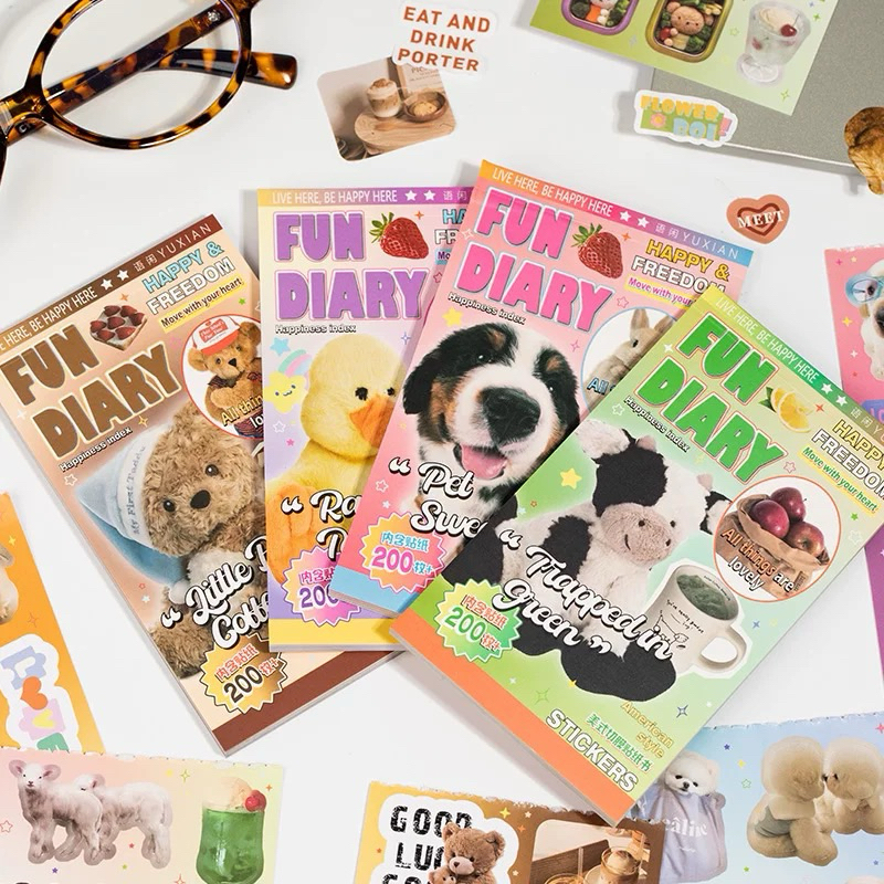 

FUN DIARY STICKER BOOK