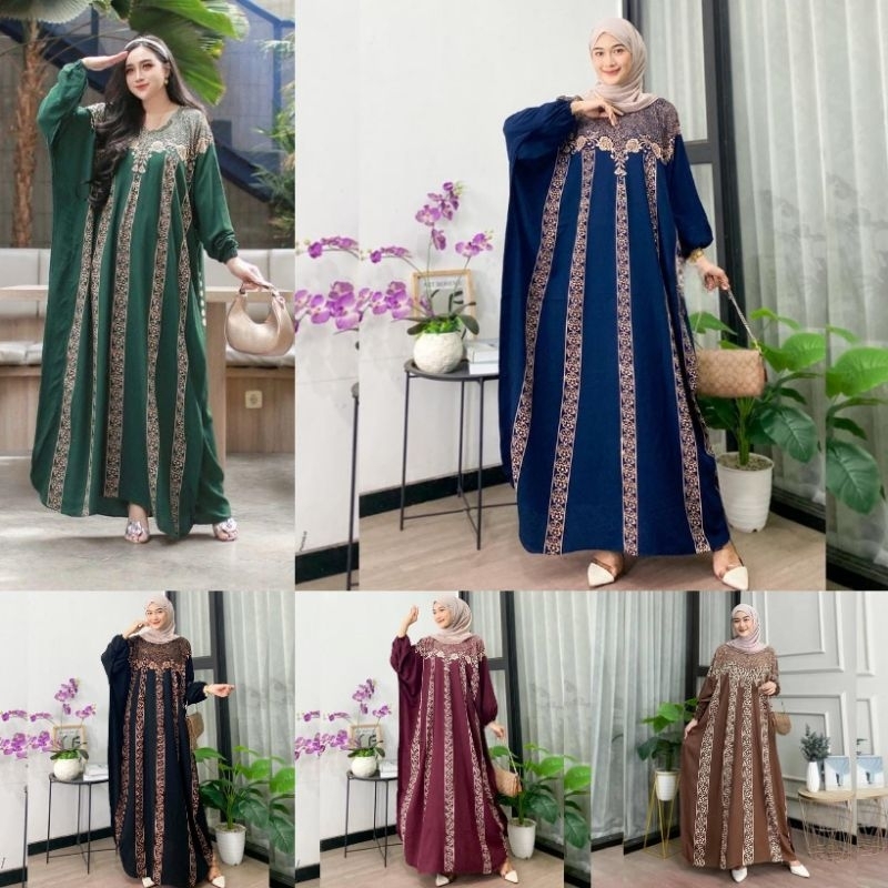 Dress/Abaya/Daster Modern Kekinian
