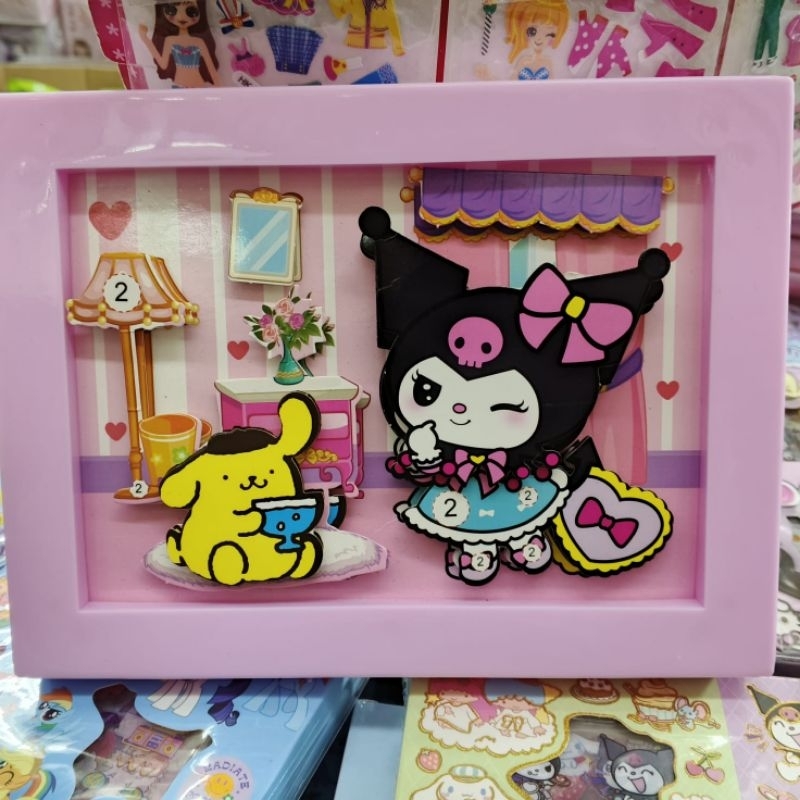 

Stiker Timbul 3D Bingkai Sanrio Series bisa buat di pajang