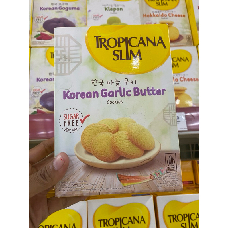 

Tropicana Slim Cookies Sehat 100gr Isi 5sachet - SUGAR FREE