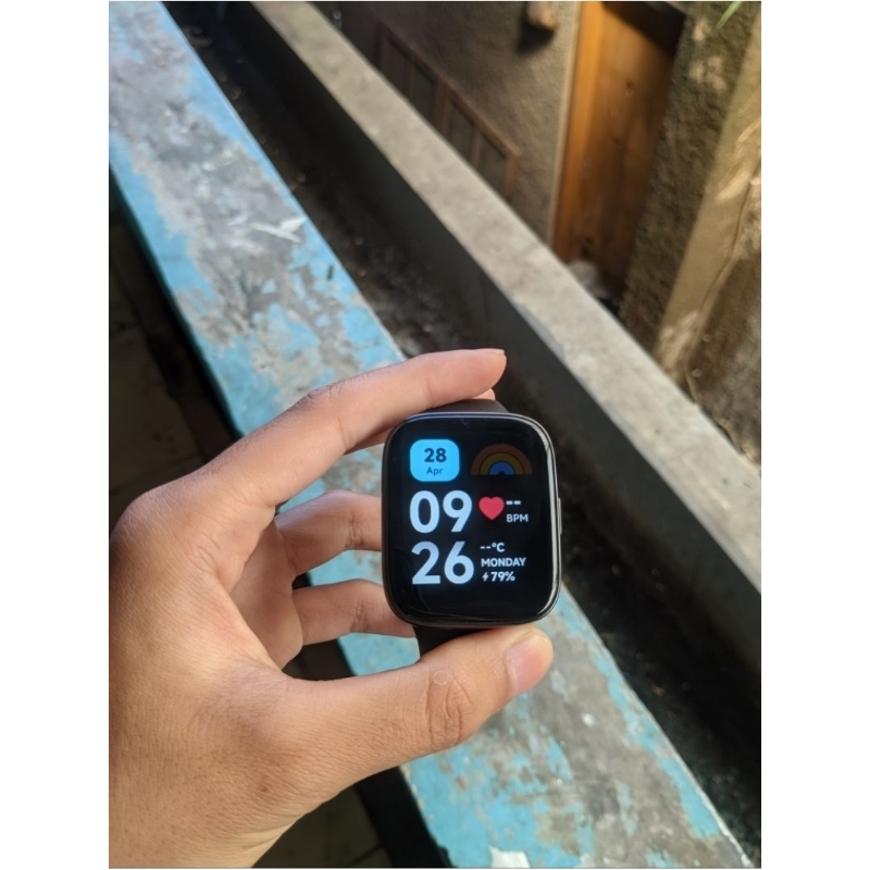 smartwatch redmi 3 active / smartwatch secod / barang bekas