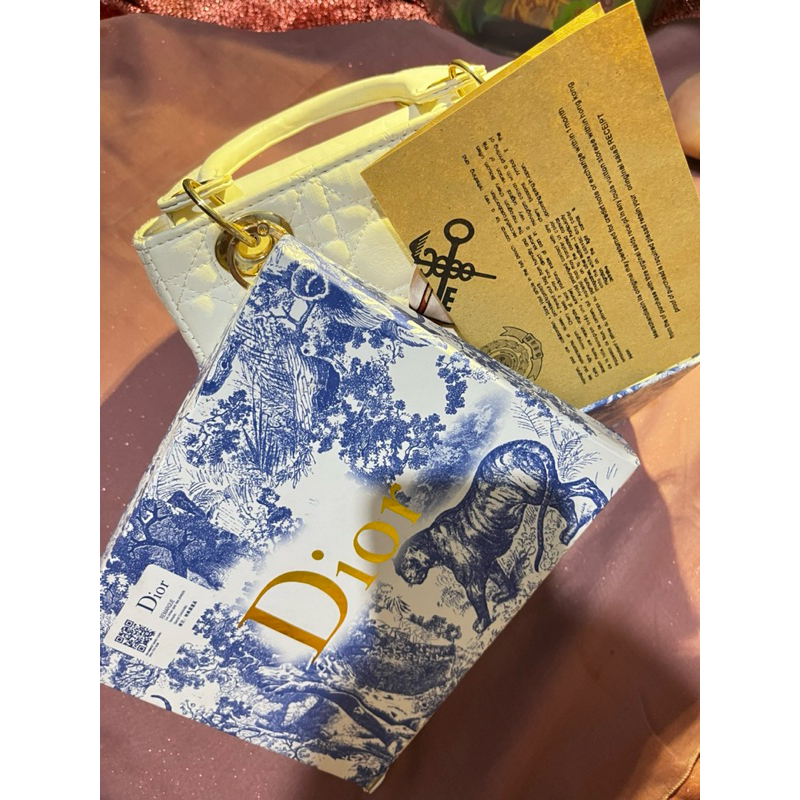 Lady Dior Bag White