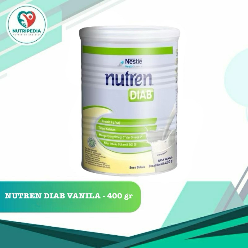 

NUTREN DIAB Vanila - 400 gr || Susu Diabetes Mellitus