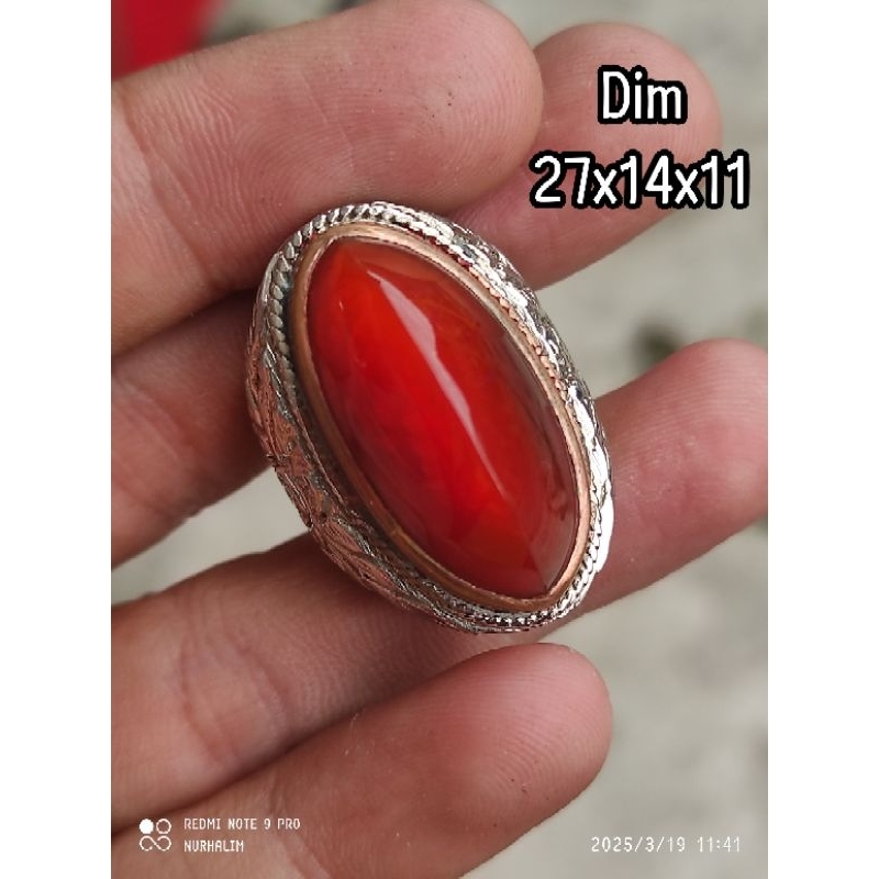 Batu akik Pandan Merah