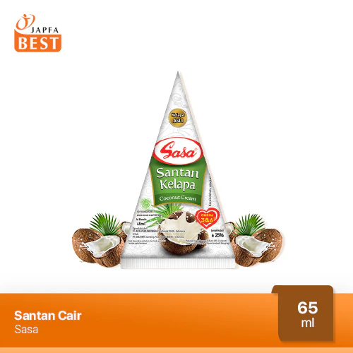 

Sasa Santan Kelapa Cair 65 mL Coconut Milk