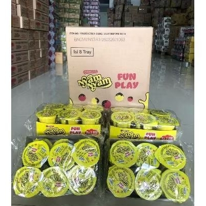 

NyamNyam Fun Play 1Box isi 12pcs