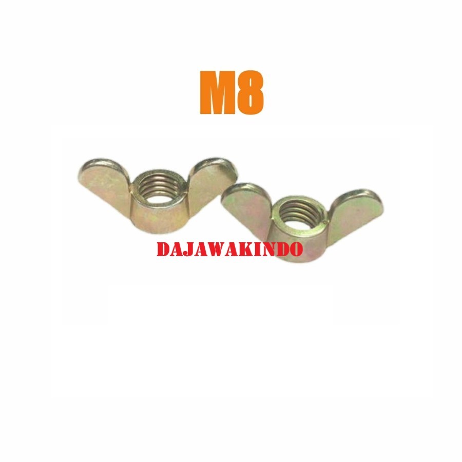Mur Kuping M8 / Mur Kupu Kupu M8 / Mur Kuping M8