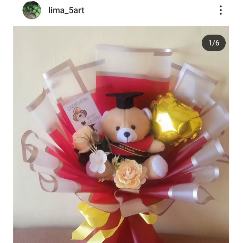 Buket Boneka Wisuda Balon, Buket Wisuda Balon, Buket boneka balon