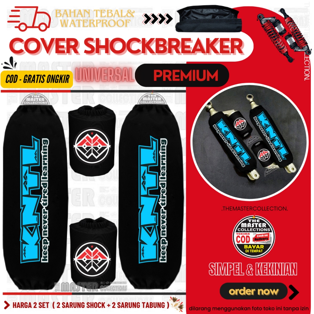 [2 Set] [Sepasang Sarung Shock Plus Tabung] Sarung Shock Belakang Cover Shock Belakang PCX 160 150 A