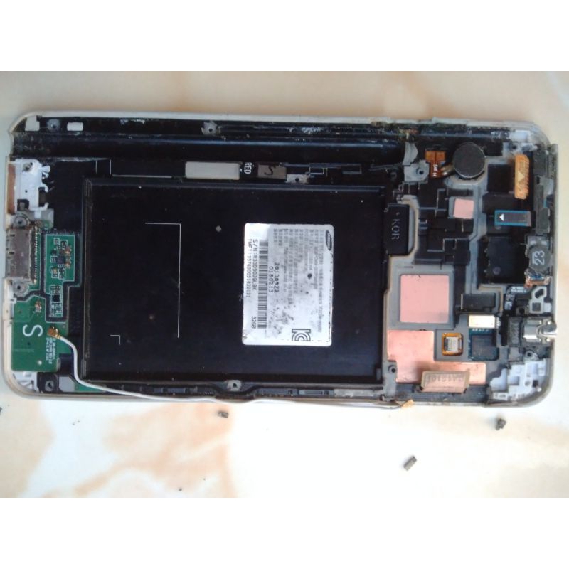 Lcd samsung note 3 N900 bekas copotan original amoled  normal