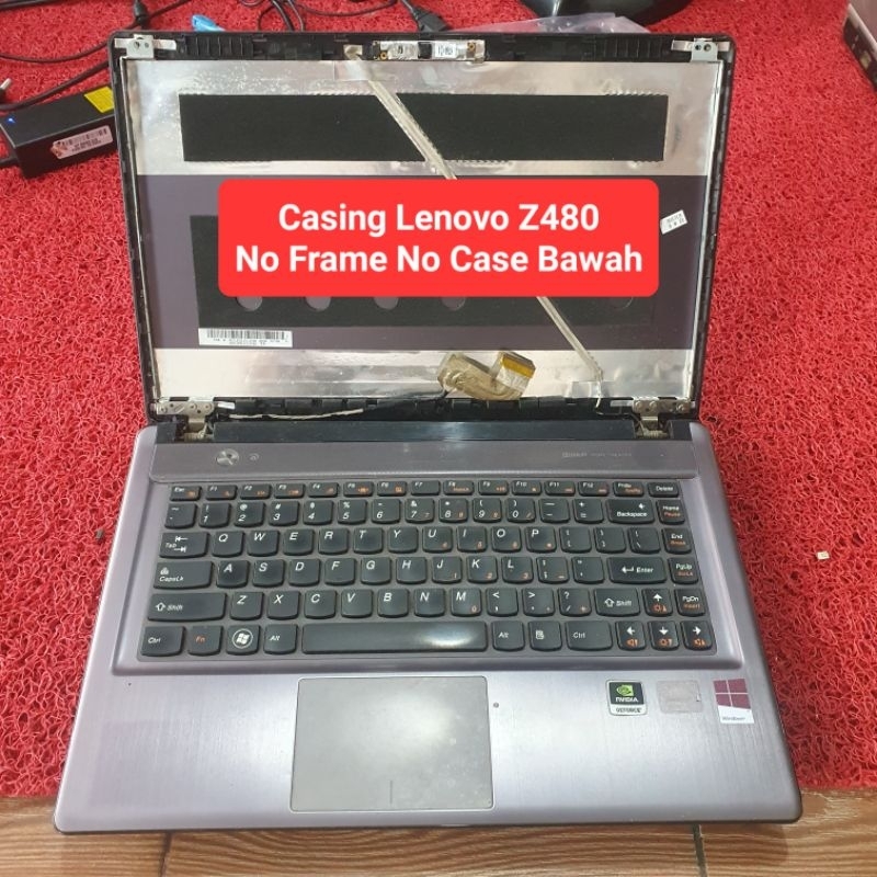 casing Lenovo z480 no Frame lcd No Casing Bawah