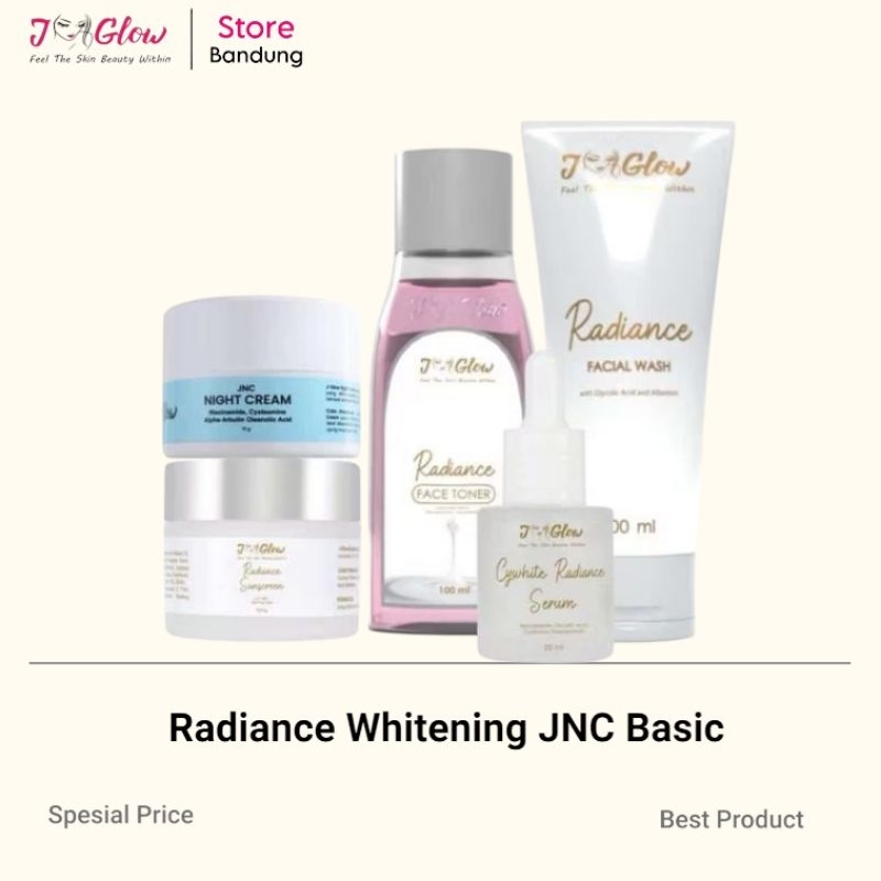 Jglow radiance jnc/satuan/paketan/bandungkota