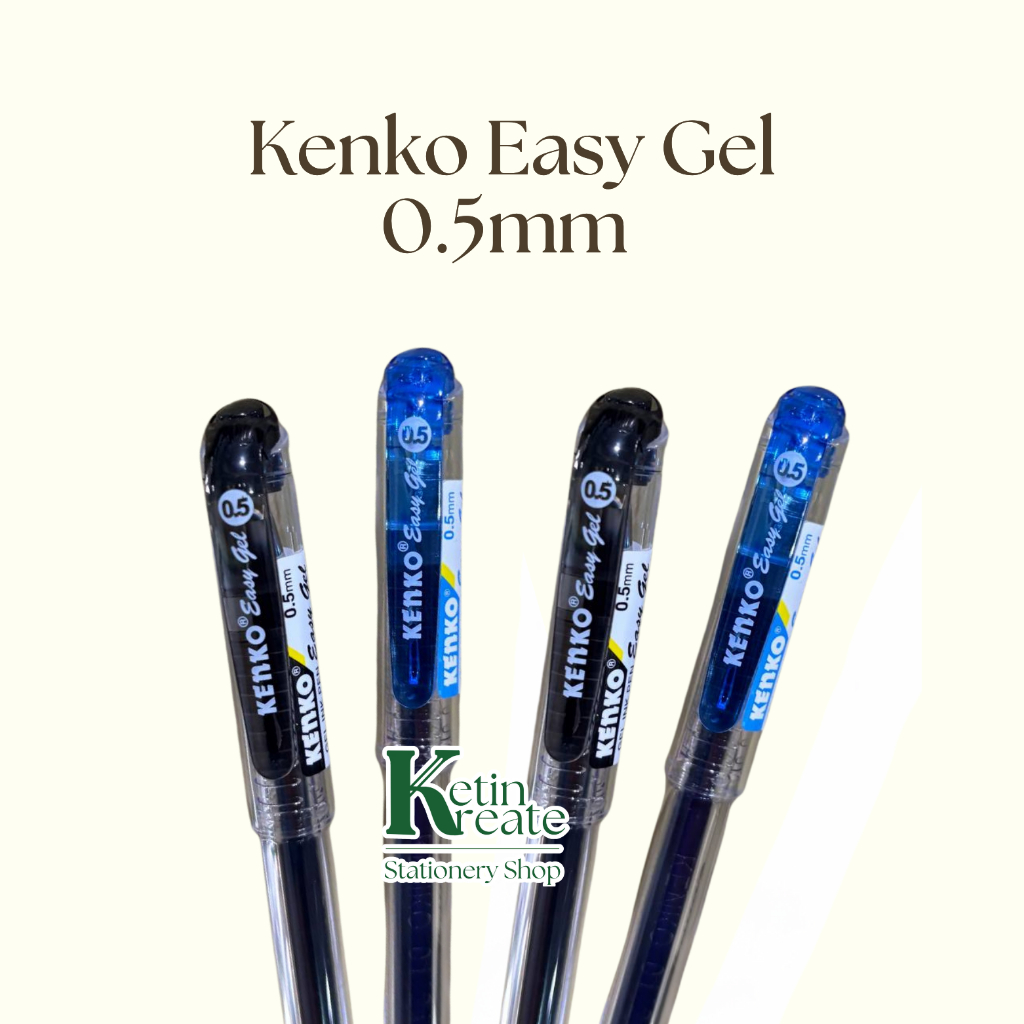 

Pulpen KENKO Easy Gel Pen 0.5mm