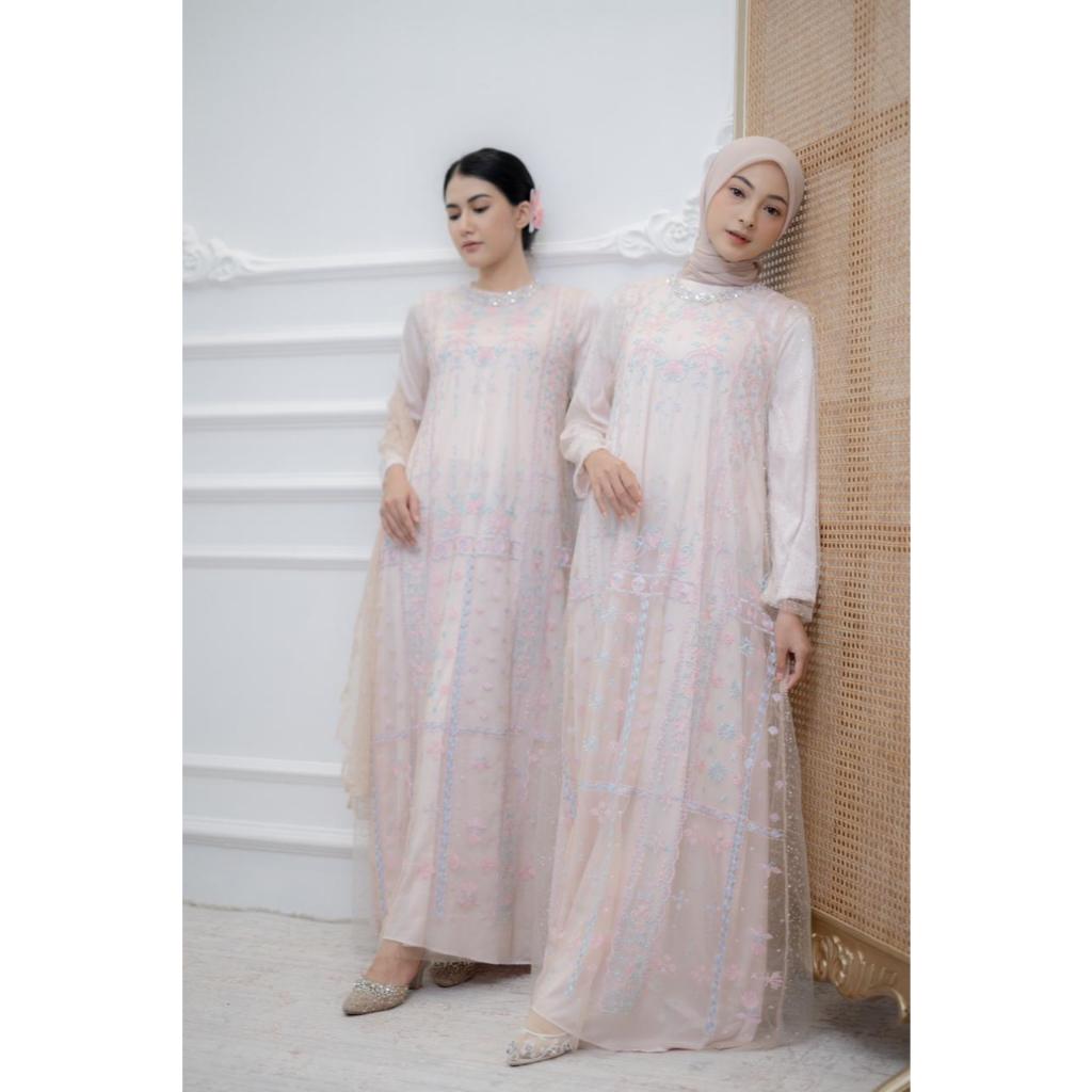 Dearjane - Raya Dress Silk Engagement Graduation Premium Luxury Elegan Hijab