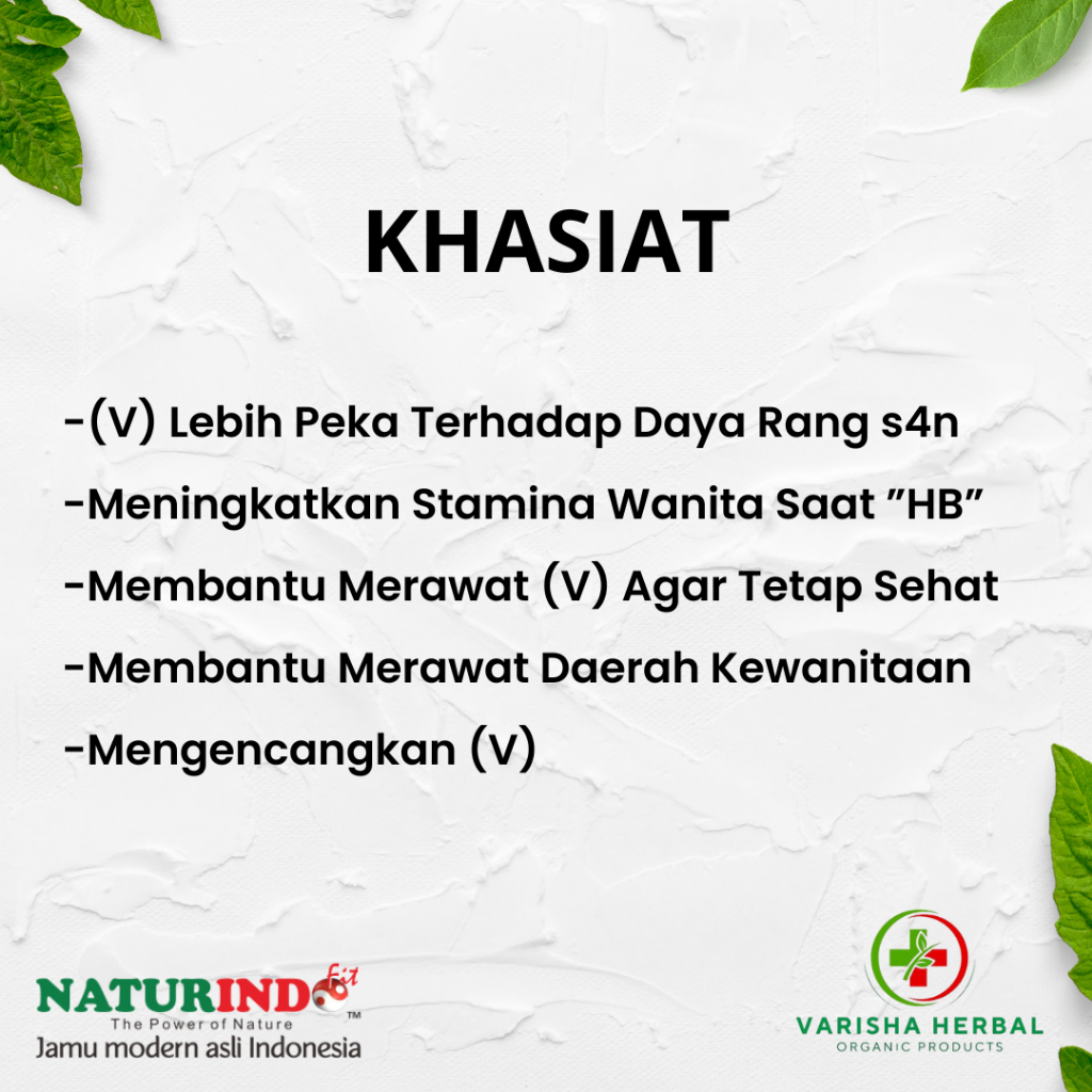Herbal Stamina Wanita Tahan Lama Perapat Miss V Azzahra Naturindo