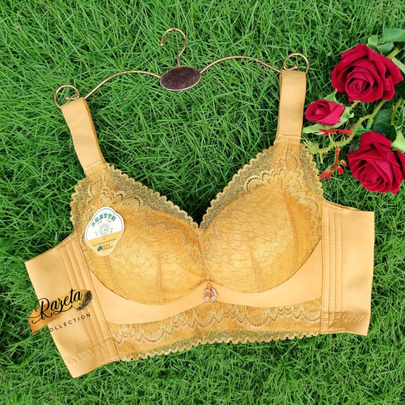 BRA BH FASHION WANITA PAKAI KAWAT BUSA TEBAL CUP A KECIL SIZE 32-38