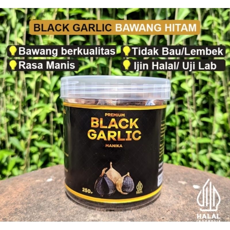 

Black Garlic Tunggal Manika (250 Gram)