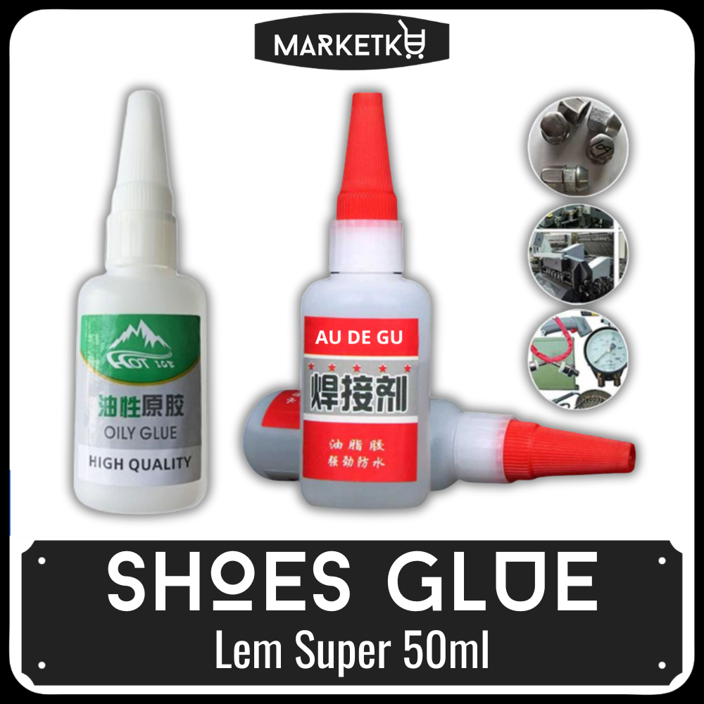 Lem Super Ao De Gu 50ml - Lem Super Serbaguna 50ml - Lem Sepatu 50ml - Lem Setan Korea 50ml - Oily G