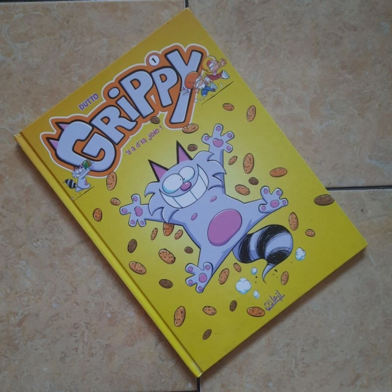 Komik Bahasa Perancis France Edition Grippy 1 Y A D'la Joie Dutto Original Hardcover Full Color Kolp