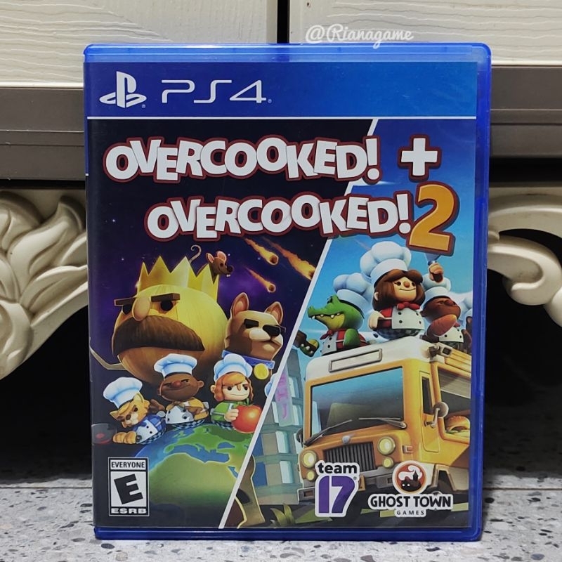 BD Kaset PS4 Overcooked 2 Game CD PS 4 Playstation 4 Original Bekas Second Mulus
