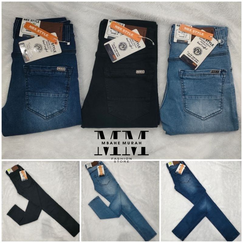 CELANA NBX STYLE DENIM PREMIUM QUALITY| PANJANG DEWASA | ORI BRAND IMPORT