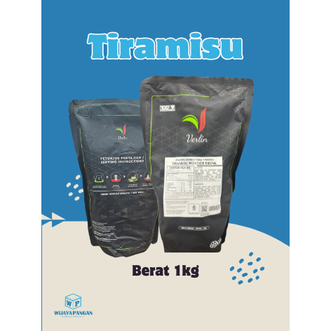 

VERLIN rasa TIRAMISU MURAH powder drink minuman bubuk (1kg)