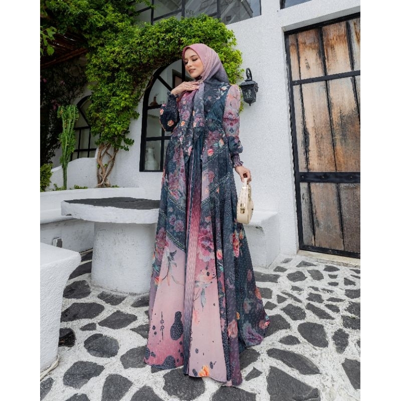 ALINA GAMIS PREMIUM SERIES SET SCRAFT ALYA SYARI