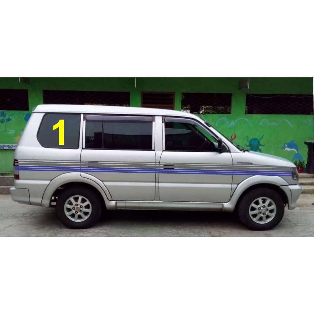 CUTTING STICKER MOBIL MITSUBISHI KUDA