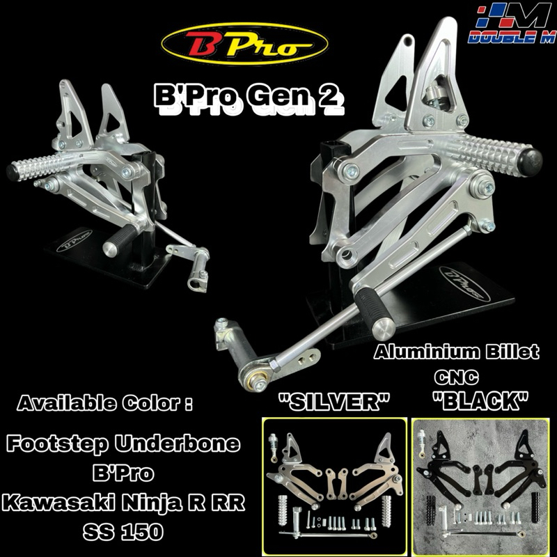 Footstep Step Underbone Bpro Ninja R RR SS ZX 150