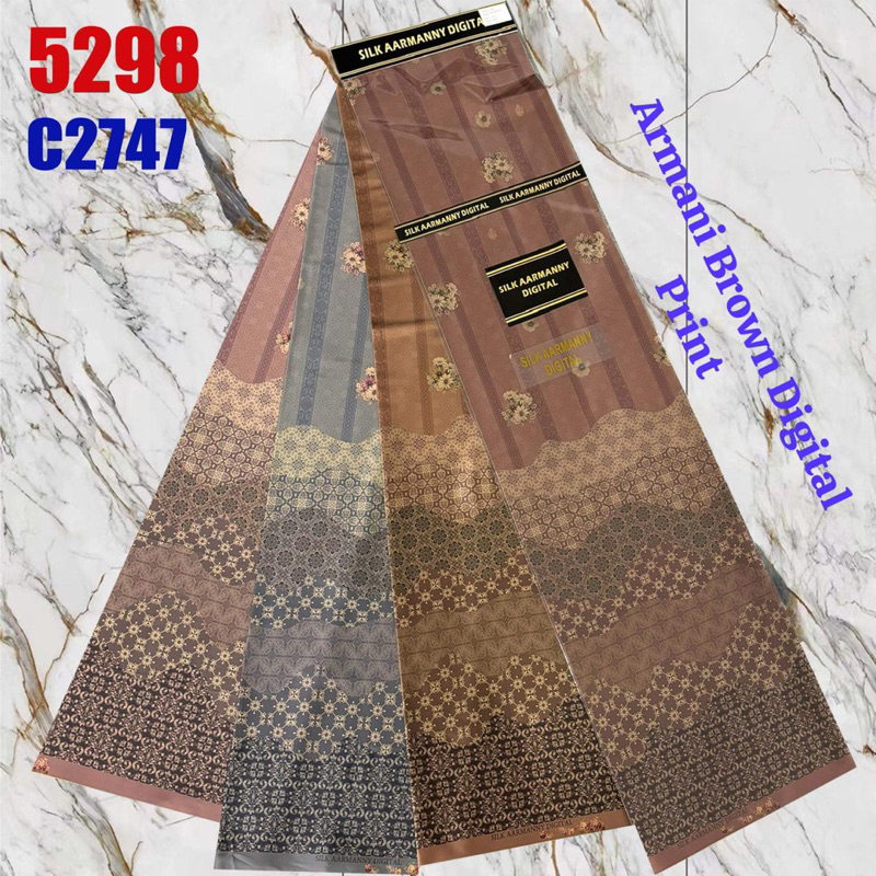 ARMANI SILK MOTIF /BAHAN KAIN ARMANI SILK PRINT