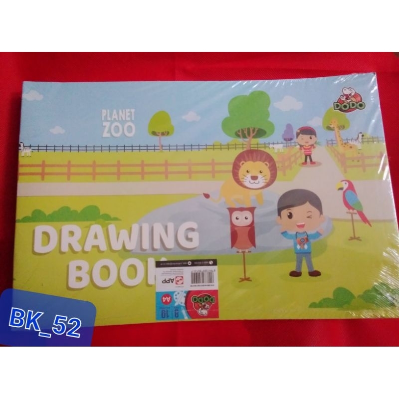 

BK Ecer Buku Gambar A4 Dodo / Trully 1pcs Drawing Book