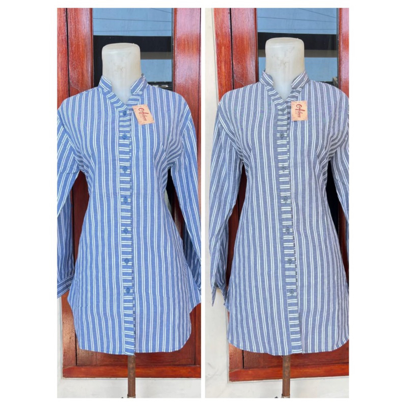 tunik salur wanita//tunik katun haruka//tunik wanita kasual//tunik wanita kekinian//tunik santri//tu