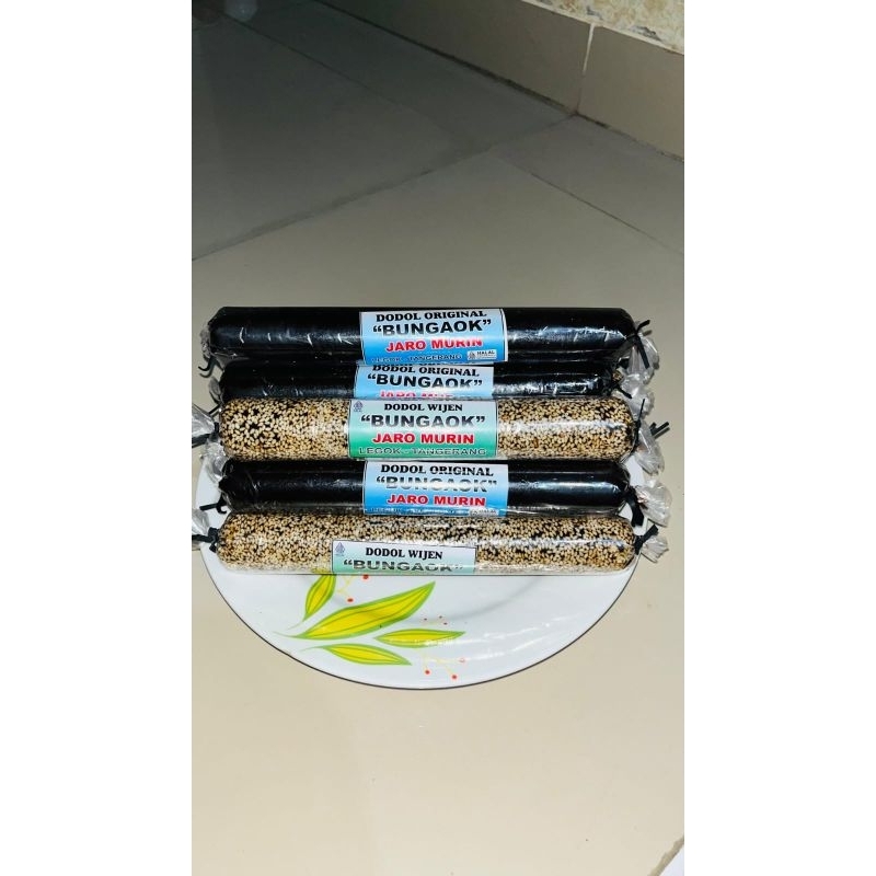 

DODOL BUNGAOK JARO MURIN LEGOK TANGERANG 250gr
