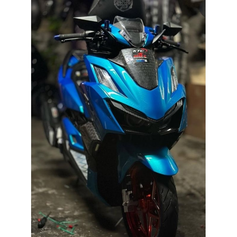 cat warna avatar blue jenis pu cat motor cat mobil cat custom cat automtive cat biru metalik cat duc