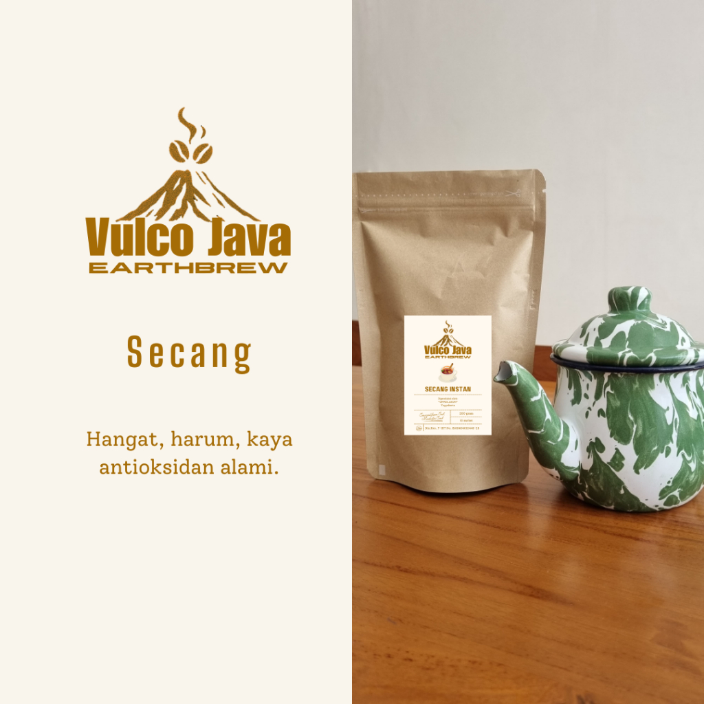 

Secang Instan Minuman Herbal - Vulco Java Earthbrew Jamu Tradisional Bubuk Siap Seduh
