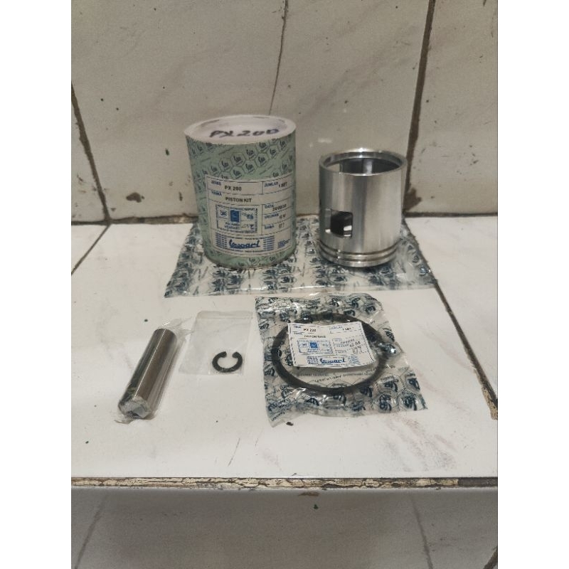 Piston Seher Set Vespa Spartan 200cc